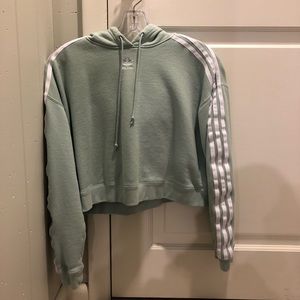 adidas Tops - Adidas Cropped Hoodie adidas Tops - Adidas Cropped Hoodie